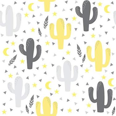 Imagem de Papel de Parede Cactos Clean