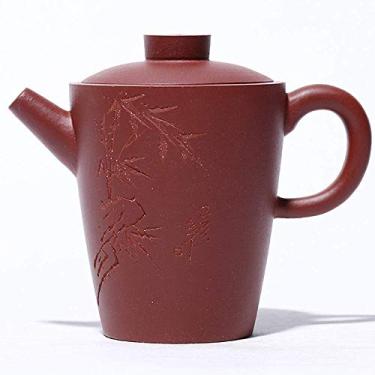 Imagem de Bule de chá Yixing de argila roxa feita à mão Kung Fu filtro criativo Teaware acessórios