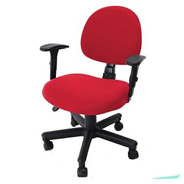 Imagem de Capa Para Cadeira de Escritório - Vermelha