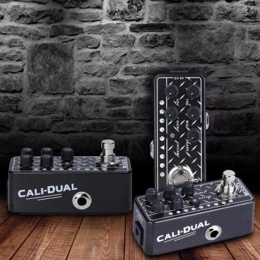 Imagem de Pedal para Guitarra - Pré Amplificador Cali Dual M011 Micro Preamp 9V M 011 Mesa Boogie...