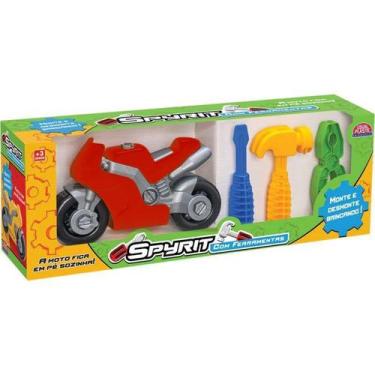Imagem de Moto Spyrit Com Ferramentas - Usual Brinquedos