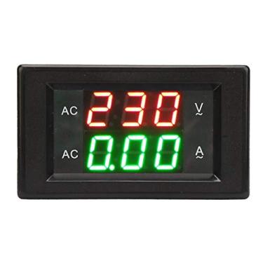 Imagem de FTVOGUE Medidor de Amplificador de Voltímetro Digital Com Potenciômetro Aparador, Display LED de Testador de Medidor AC 60~500 V 0~50A, Transformador de Alta Precisão para Teste de Corrente de