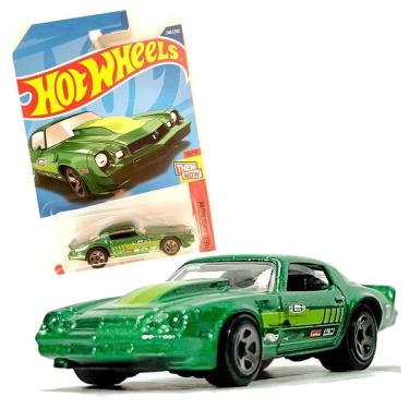 Imagem de Carrinho Hotwheels 81 Camaro Verde Then And Now Mattel