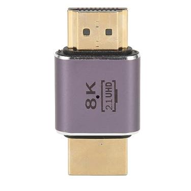 Imagem de 8K HD Multimedia Interface Coupler 2.1 Adapter, 48 Gbps Macho para Macho Com Indicador para, PS5, PC, DVD, Monitor, TV