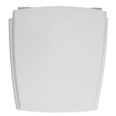 Imagem de Assento Sanitário Nuage Cinza Platina (Claro) Tampa para Vaso Incepa de Madeira Laqueada 