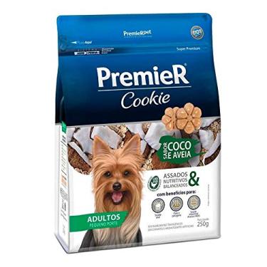 Imagem de Premier Cookie Cães Adultos Raças Pequenas - Coco e Aveia 250g