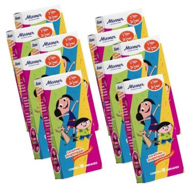 Imagem de Curativo Divertido Band Aid Infantil Show Da Luna 10 Caixas