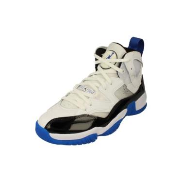 Imagem de Nike Tênis masculino Air Jordan Jumpman Two Trey, Branco Game Royal Black 140, 41