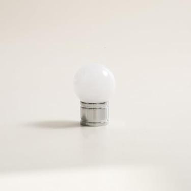 Imagem de Maçaneta e alça de latão sólido de cristal rosa, estante redonda, alças de gaveta de prata cromada brilhante, utensílios de mão para móveis, C, 4737, cromado, Bai