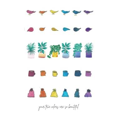 Imagem de Suas verdadeiras cores são tão bonitas: diário pessoal e profissional | Caderno