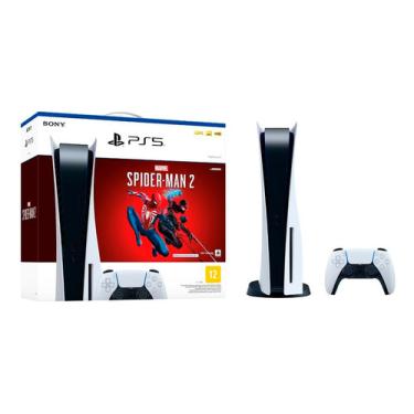 Imagem de Console Sony Playstation 5 + Malvel's Spider Man 2 Ps5 Novo PlayStation 5