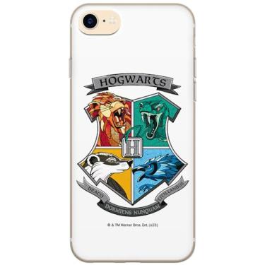 Imagem de ERT GROUP Capa de celular para iPhone 7/8/SE 2/ SE 3 original e oficialmente licenciado Harry Potter padrão Hogwarts Arms 002 perfeitamente adaptada à forma do celular, capa feita de TPU