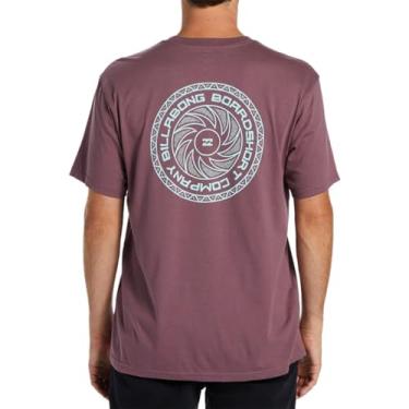 Imagem de Billabong Men's Praise T-Shirt (US, Alpha, Medium, Regular, Regular, Vintage Violet)