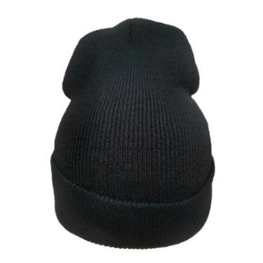 Imagem de Kit 6 Touca Adulto Inverno Proteção Frio Masculino Feminina lisa preto-Unissex