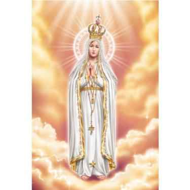 Imagem de Adesivo de Nossa Senhora de Fátima  para Carro, Moto e Notebook