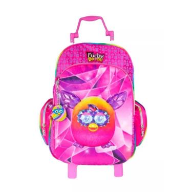 Imagem de Mochila De Rodinhas Furby Boom Rosa - Dermiwill