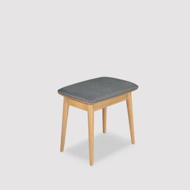 Imagem de Banqueta para penteadeira Liva Grafite