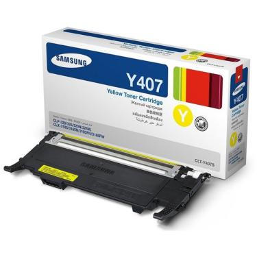 Imagem de Toner CLT-Y407S 407S Amarelo P/ Impressora Samsung 3185 325