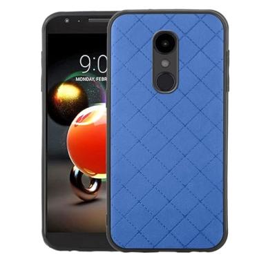 Imagem de Compatível com LG Aristo 2 3 Plus/Rebel 4 LTE/Tribute Empire Dynasty/Zone 4/K8 Plus 2018 K8S/Fortune 2/Phonenix 4/Risio 3 Capa antiderrapante para celular Aristo3+ Astro 2+ 3+ K8+ 4G Azul