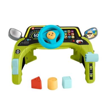 Imagem de Fisher-Price, Volante de Atividades Interativas com +150 Músicas e Sons, Brinquedo para Bebês, A partir de 6 meses