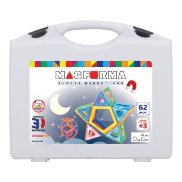 Imagem de MagForma Blocos Magnéticos Vazados 62 peças