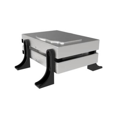 Imagem de Suporte Rack Externo Vertical Até 2 Hd/ssd Organizador Mesa - PEKO, 3D