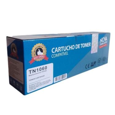 Imagem de Cartucho de toner compatível tn1060 1k preto marca best choice - 1 uni