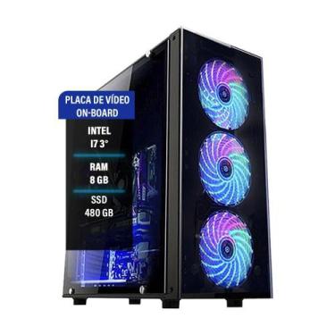 Imagem de Computador Gamer Intel Core I7 Memória 8Gb Ssd 480Gb - Fonecar Informa