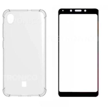 Imagem de Kit Capa Reforçada LG K8 Plus + Película 3D - Universo