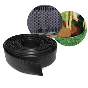 Imagem de Separador Limitador de Grama Jardim 50 Metros com Borda - IGUANNA, PRE