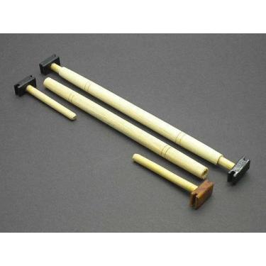 Imagem de Poleiro Regulável - Unidade - 12mm x 20cm a 26cm - Injetfour, 12mm x 2