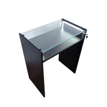 Imagem de Mesa Expositor Porta Vidro + Chaves Led Ótica Bijuteria Anel - Sr Fabr