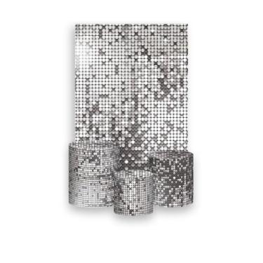 Imagem de Painel De Festa Vertical 1,50 x 2,20 + Trio De Capas Cilindro - Efeito