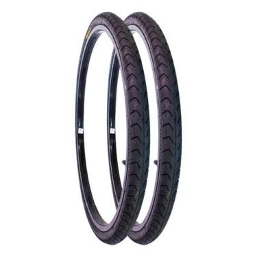 Imagem de Par Pneus Bicicleta Pirelli Aro 26x1.50 Slick Phantom Street
