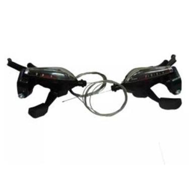 Imagem de Alavanca Passador Cambio EZ-FIRE 21 V tipo ACERA - YAMADA, Preto, TU