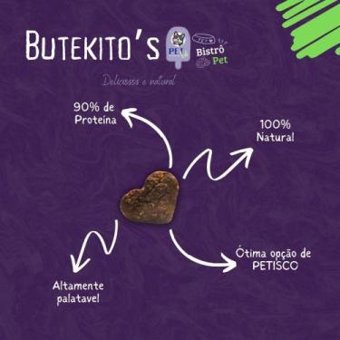 Imagem de Butekito's - Delicioso petisco 100% Natural - 100g - Pet Lé Bistrô Pet