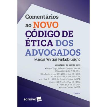 Imagem de Livro - Comentários ao novo código de ética dos advogados - 2ª edição 