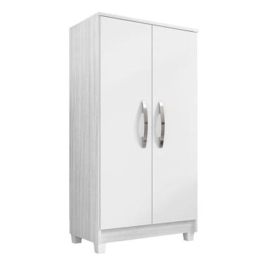 Imagem de Armário Multiuso Lavanderia Organizador Paris Branco - Pallazio