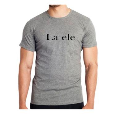 Imagem de Camiseta camisa masculina meme lá ele personalizada - Dogs, Cinza, P