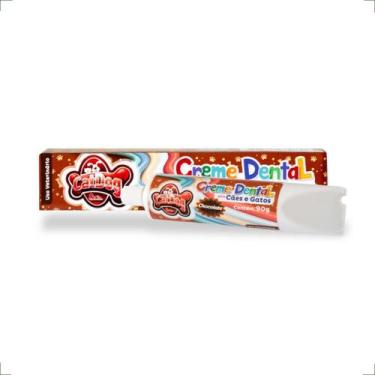 Imagem de Creme Dental Chocolate CatDog & Cia para Cães e Gatos - 90g