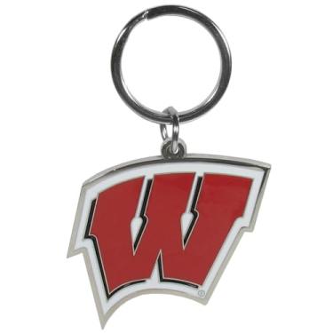 Imagem de Siskiyou Sports Chaveiro esmaltado NCAA Wisconsin Badgers, cores do time, tamanho único
