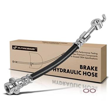 Imagem de A-Premium Mangueira hidráulica de freio externo do passageiro traseiro compatível com modelos selecionados Nissan - Sentra 2007 2008 2009 2010 2011 2012 2.0L com freios a disco traseiros -