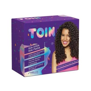 Imagem de Kit Alisante Toin Floft Infantil Relaxamento - Embelleze