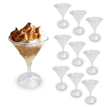 Imagem de Kit C/10 Mini Coquetel Acrílico Pequeno 60ml Doce Festa - LS