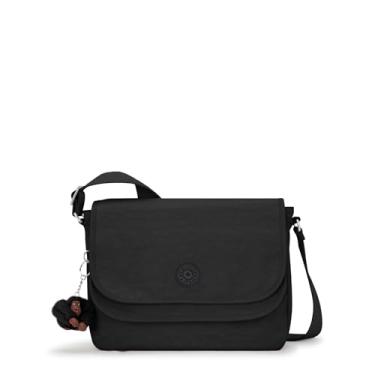 Imagem de Kipling Bolsa tiracolo feminina Brooklyn, Preto, 11.13''L x 8''H x 3.5''D