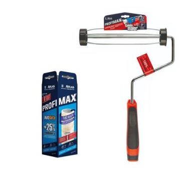 Imagem de Rolo Antigota Com Cabo 23cm Profimax Rende Mais Atlas