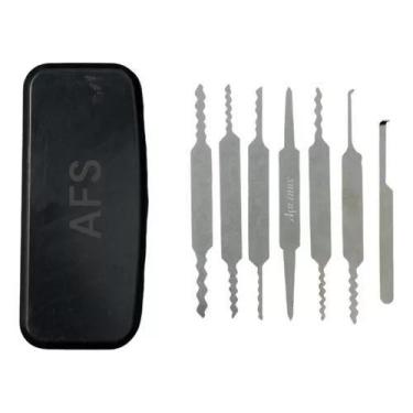 Imagem de Jogo De Chave Micha Abertura Chaveiro Com 7 Peças + Estojo - FERREIRA 