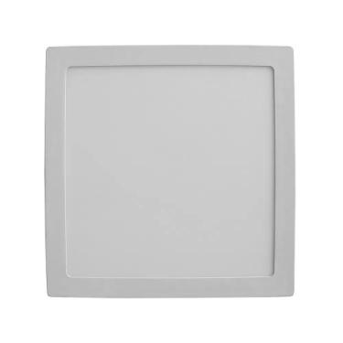 Imagem de Painel Plafon de Sobrepor Branco 21CM LED 18W 3000K Bivolt DL180SQ Bel