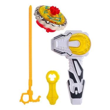Imagem de Pião De Batalha Combate 3d Com Lançador Tipo Bayblade - Art Brink