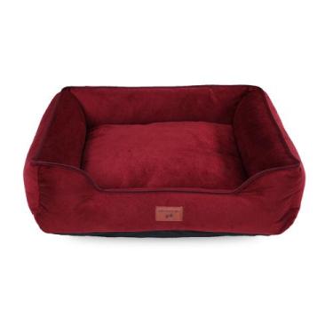 Imagem de Caminha De Cachorro Suede Médio 60cm x 60cm - BruceBaby Bordados, Mars
